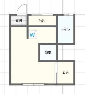 土谷マンションの間取り|間取りです。
