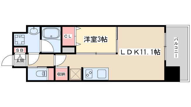【間取り】 | コンフォリア・リヴ東三国駅前ソルテラス