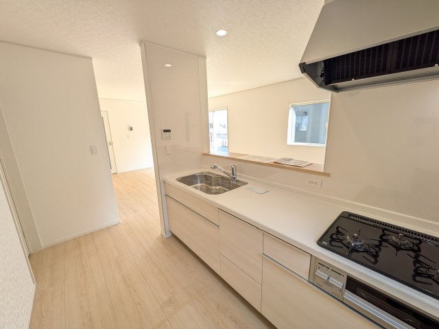 笠間市鯉淵　第9　新築戸建て　2号棟のキッチン