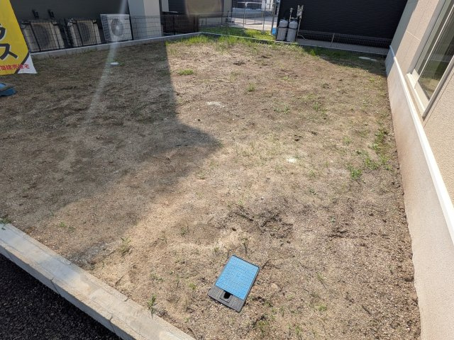 笠間市鯉淵　第9　新築戸建て　2号棟の庭