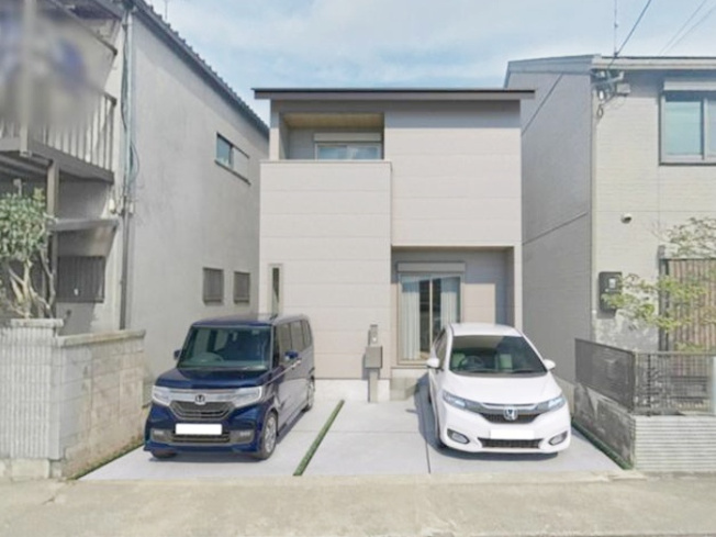【外観パース】 | 山科区御陵鴨戸町　新築戸建