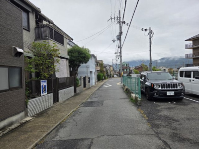 【前面道路含む現地写真】 | 山科区御陵鴨戸町　新築戸建