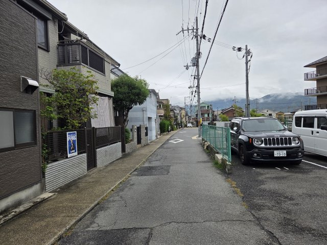 【前面道路含む現地写真】 | 山科区御陵鴨戸町　新築戸建