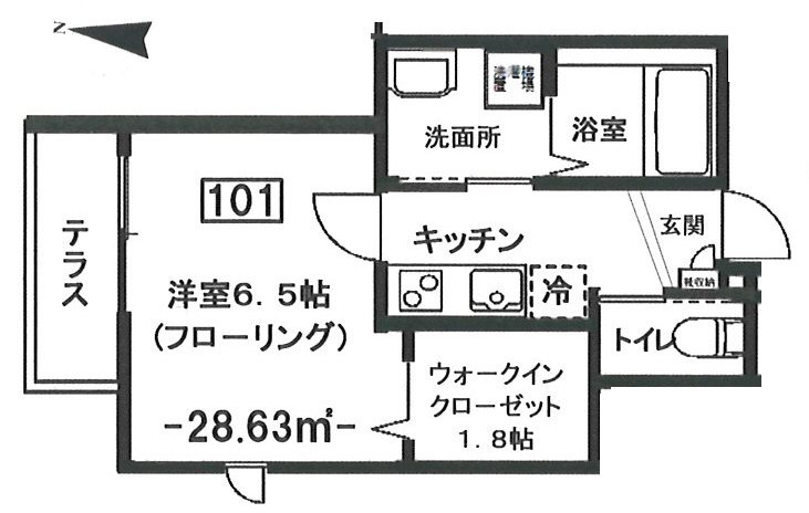 グラシューＹ・Ｔ   の間取り