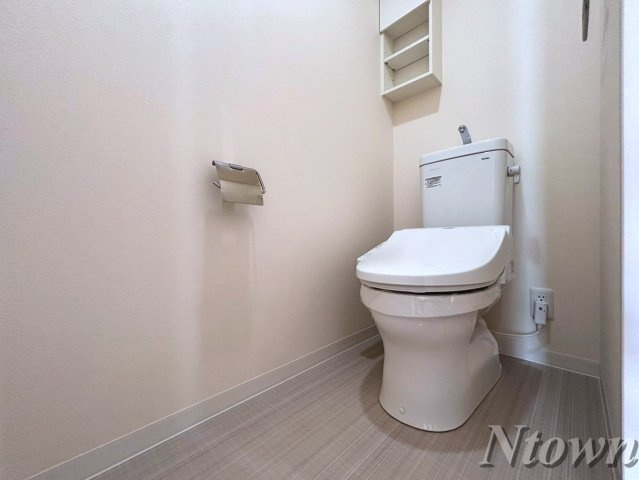 【トイレ】 | サクシード大曽根 | 落ち着いた色調のトイレです