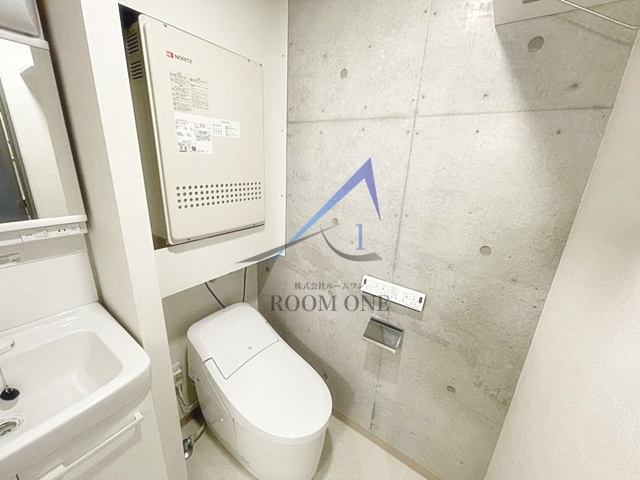 CLUB FLAT shimoumaのトイレ|トイレです。