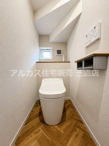 府中市浅間町3丁目 中央線 武蔵小金井駅 新築戸建のトイレ|売主建物施工例
