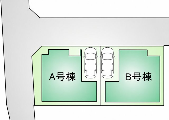 府中市浅間町3丁目 中央線 武蔵小金井駅 新築戸建の区画図