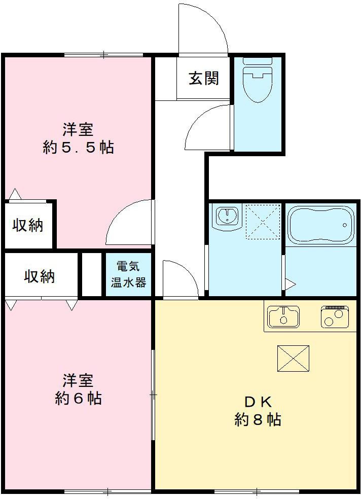 パナコート長田の間取り