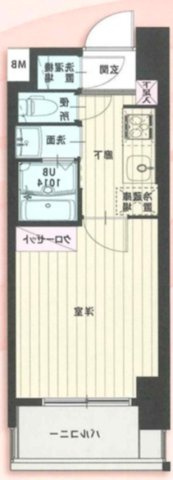 Mark Avenue Tower 久留米の間取り