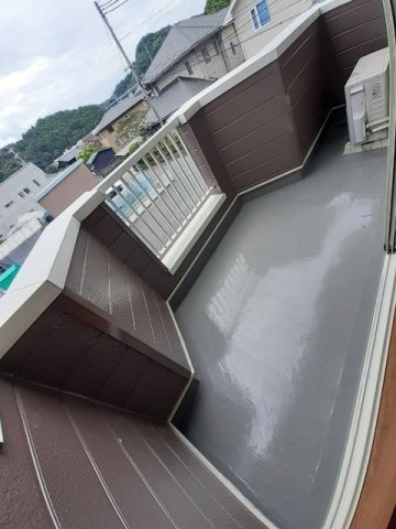 ヴィラ　アンソレイユ　ＳＨのバルコニー
