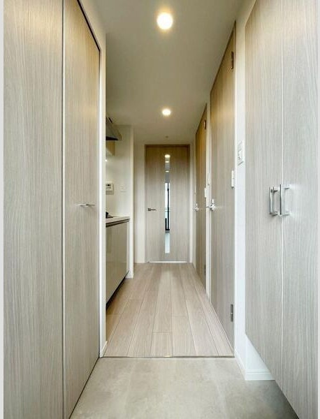 S-RESIDENCE上新庄ascentの玄関