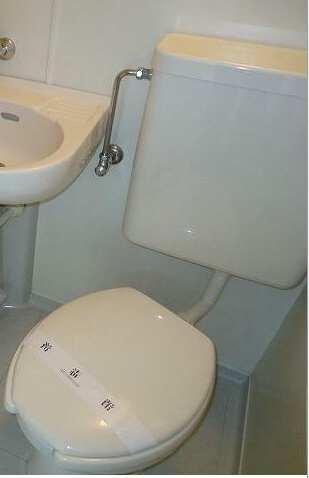 川崎市多摩区西生田２丁目の賃貸マンションのトイレ