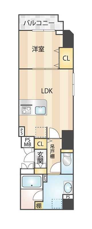 Ｄｏｌｃｅ　Ｖｉｔａ　浅草橋の間取り