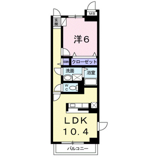 【間取り】 | エスポアメゾンⅡ