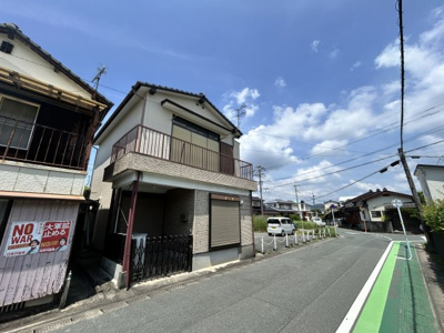 【前面道路含む現地写真】 | 中白川町3丁目売地 | 小学校まで徒歩1.5分！お子様の通学も安心な南道路の土地