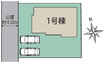 水戸市堀町　4期　新築戸建ての区画図|区画図です♪