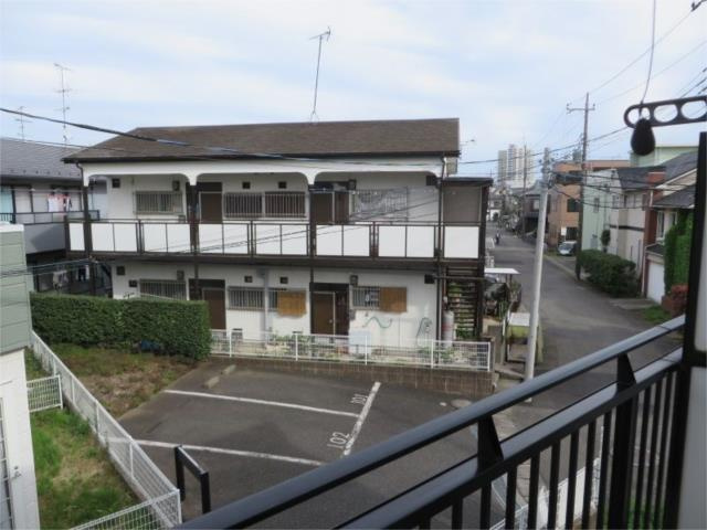川崎市多摩区登戸のアパートの展望