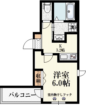 メテオ　メゾンの間取り