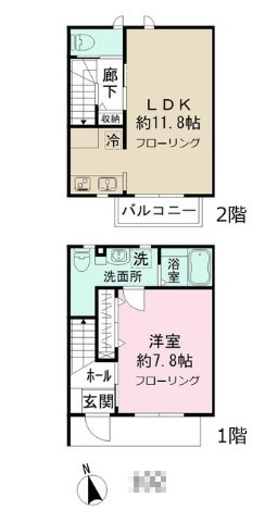 【間取り】 | ゼルコバヴィレッジG棟