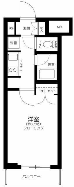 セントパレス王子の間取り