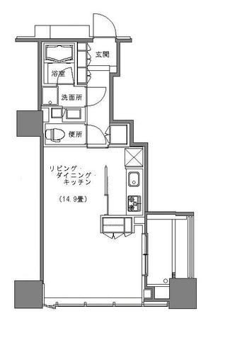 シティタワー池袋ウエストゲートの間取り