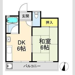 メゾン琵琶の間取り