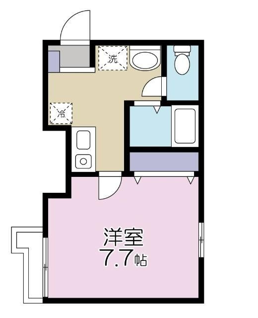 ロンバード柏木の間取り|間取りです。