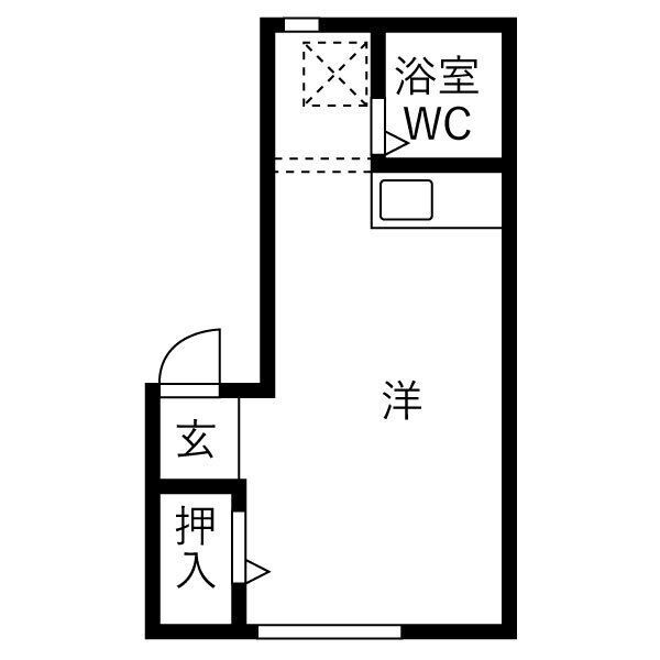 メゾン澤田 G棟の間取り
