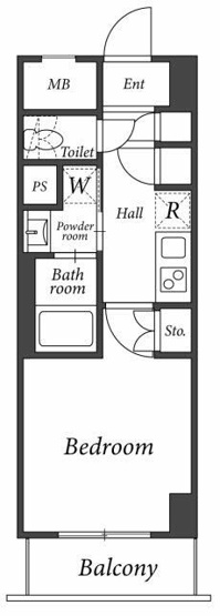 【間取り】 | ＡＤＷ　Ｒｅｓｉｄｅｎｃｅ　西新宿