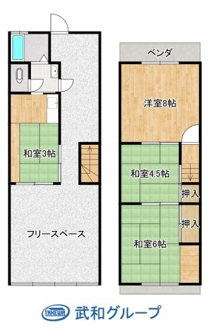 【間取り】 | 地域密着！水面下情報に自信あり
詳しくは武和グループまで
その他、ポータルサイト掲載物件も同時内覧可能