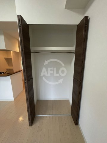 ラグゼ江戸堀の収納|ラグゼ江戸堀　クローゼット