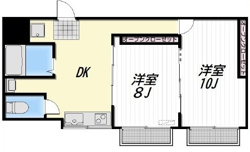 ＬＵＣＡの間取り|間取りです。