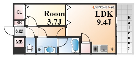 モアライフ魚崎の間取り
