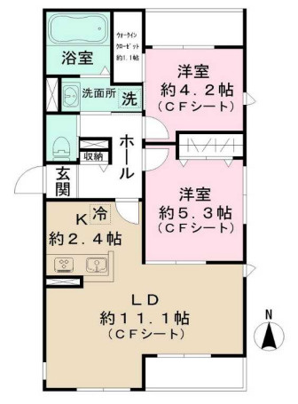 【間取り】 | セリジェ中野