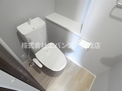 【トイレ】 | パルブニール浜野 | 落ち着いたトイレです