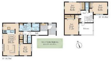 【間取り】 | 4LDKはリビングダイニングキッチンと4つの居室がある間取りで、大家族や二世帯住宅に最適。広々としたリビングで家族団らんを楽しみ、個室でプライベートな時間も確保でき、快適な生活を送ることができますよ。