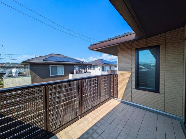 朝生田町3丁目戸建てのバルコニー|                                                  