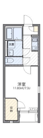 レオネクスト黄金屋の間取り|代表的な間取のため実際の間取とは異なる場合があります