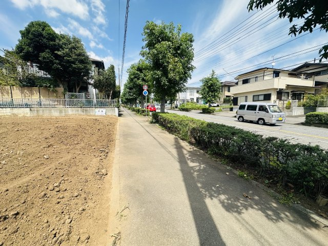 牛久市南1丁目売地の外観|はなみずき通り沿いに面しており利便性が優れています♪