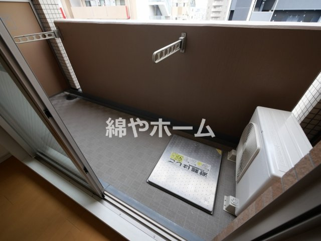 ジュネーゼグラン上本町のバルコニー|落ち着いた時間を過ごせるバルコニーです