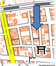 前橋市ホテルの地図