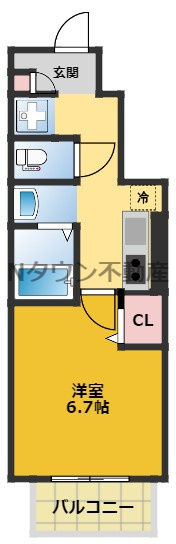 【間取り】 | プレジール | 間取りです。