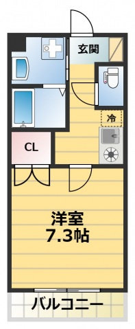 ヴィライイダⅡの間取り