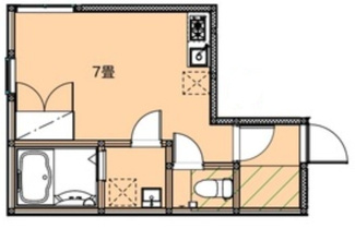 【間取り】 | ＦＡＩＲ町屋 | 間取りです。