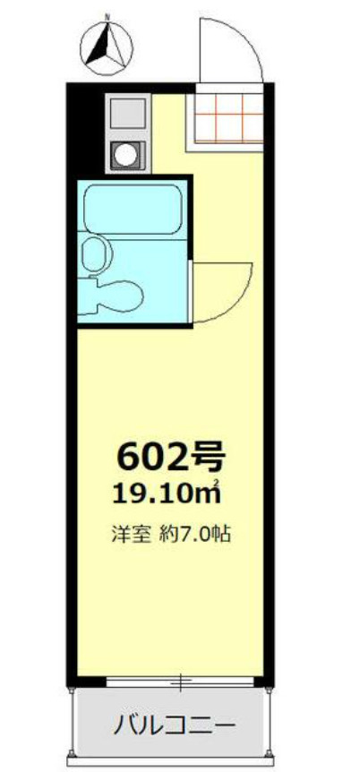 タウンハイツ銀座の間取り