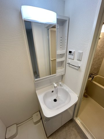 S-RESIDENCE南堀江の洗面所