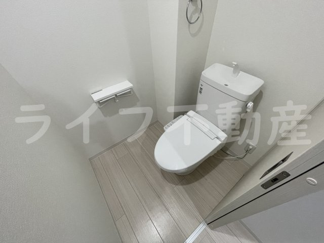 ARCA弥刀駅前のトイレ|落ち着いたトイレです