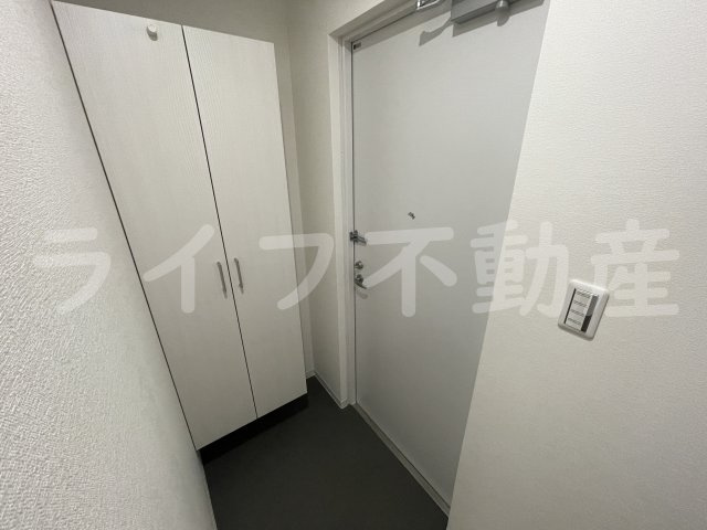 ARCA弥刀駅前の玄関|明るい玄関です