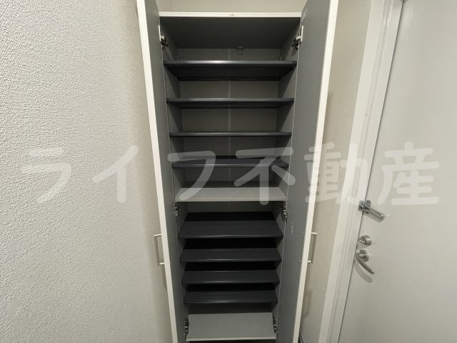 ARCA弥刀駅前の収納|たっぷりとした収納スペースです